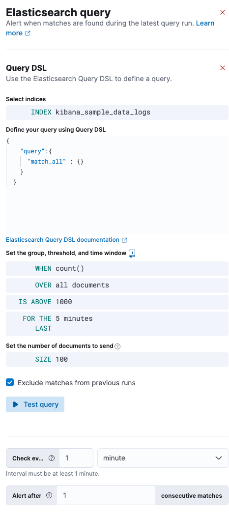 Define the condition to detect